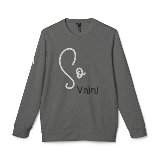 adidas Unisex Fleece Crewneck Sweatshirt So Vain